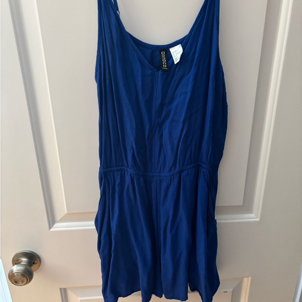 H&M Royal Blue Romper